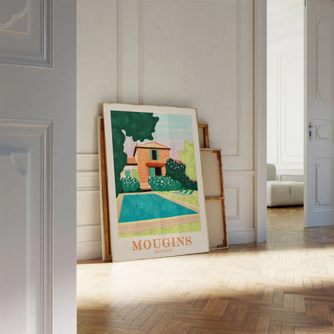 Affiche maison personnalisée - Seaposter