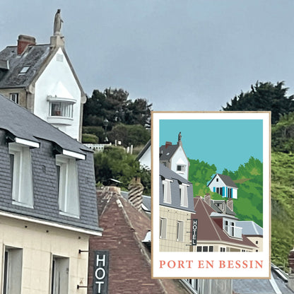 Affiche maison personnalisée - Seaposter