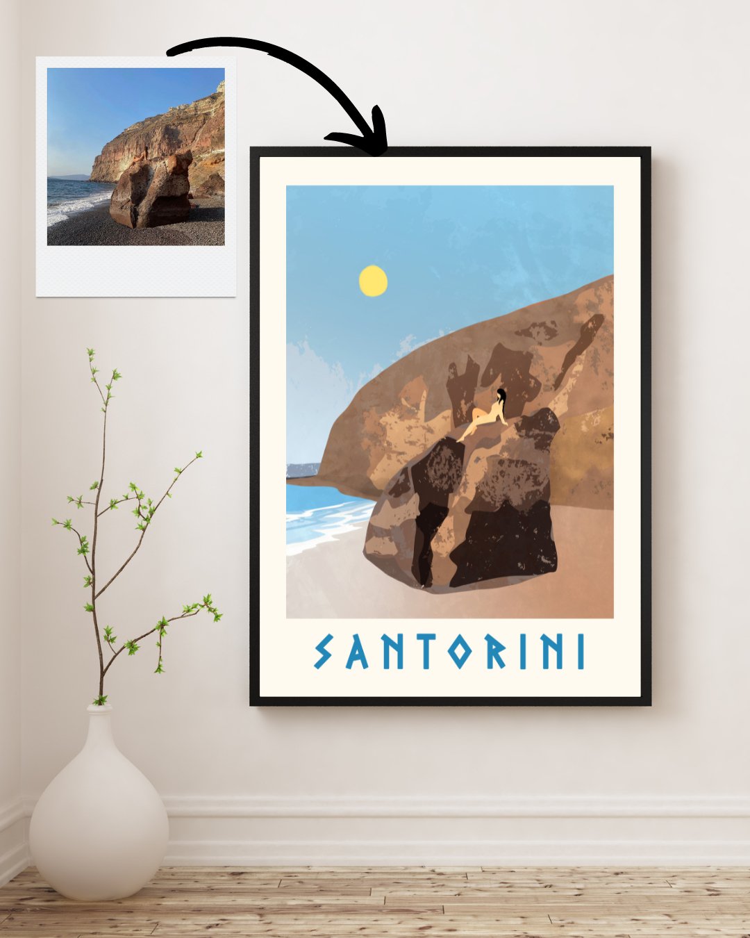 Affiche personnalisée voyage - seaposter