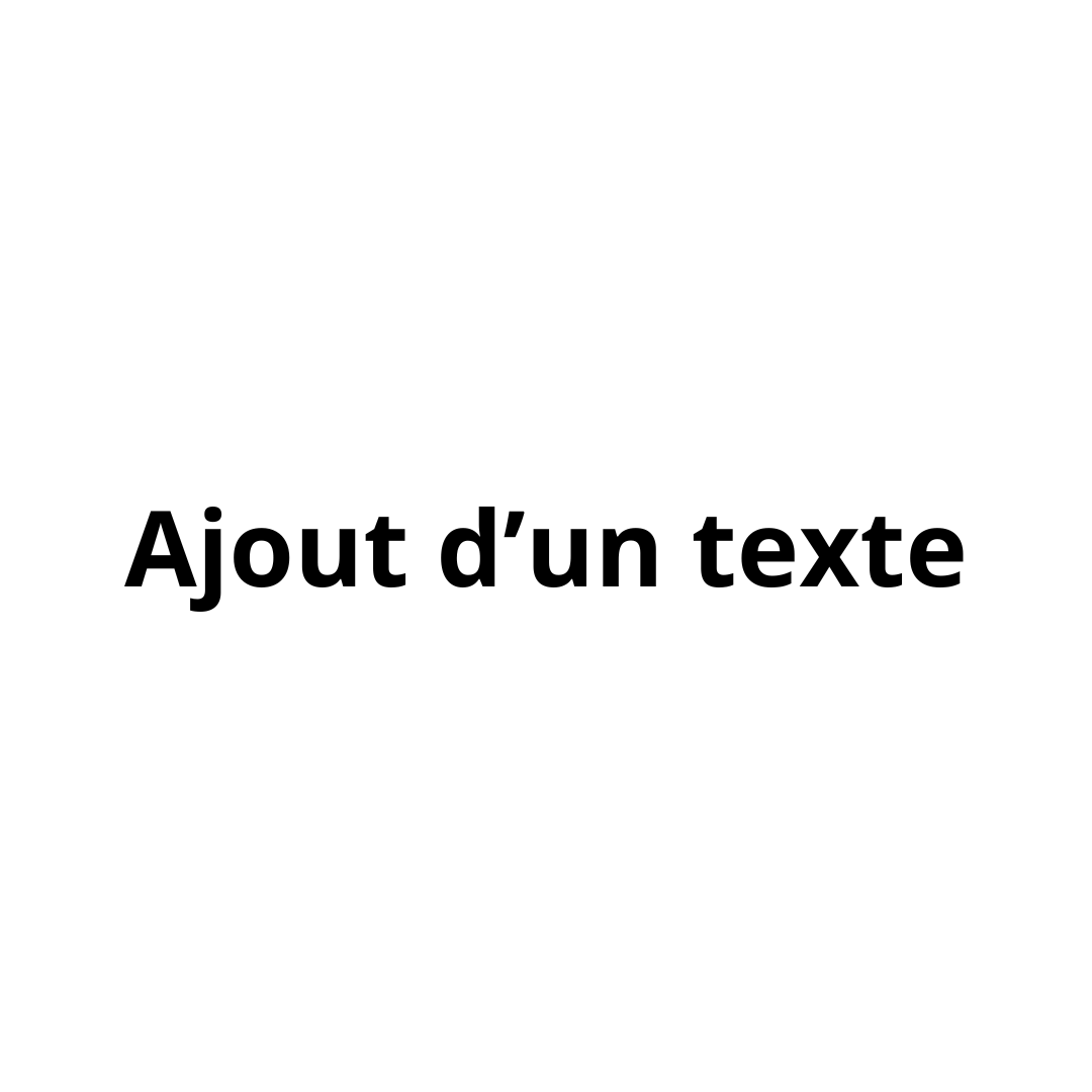 Ajout d'un texte - seaposter